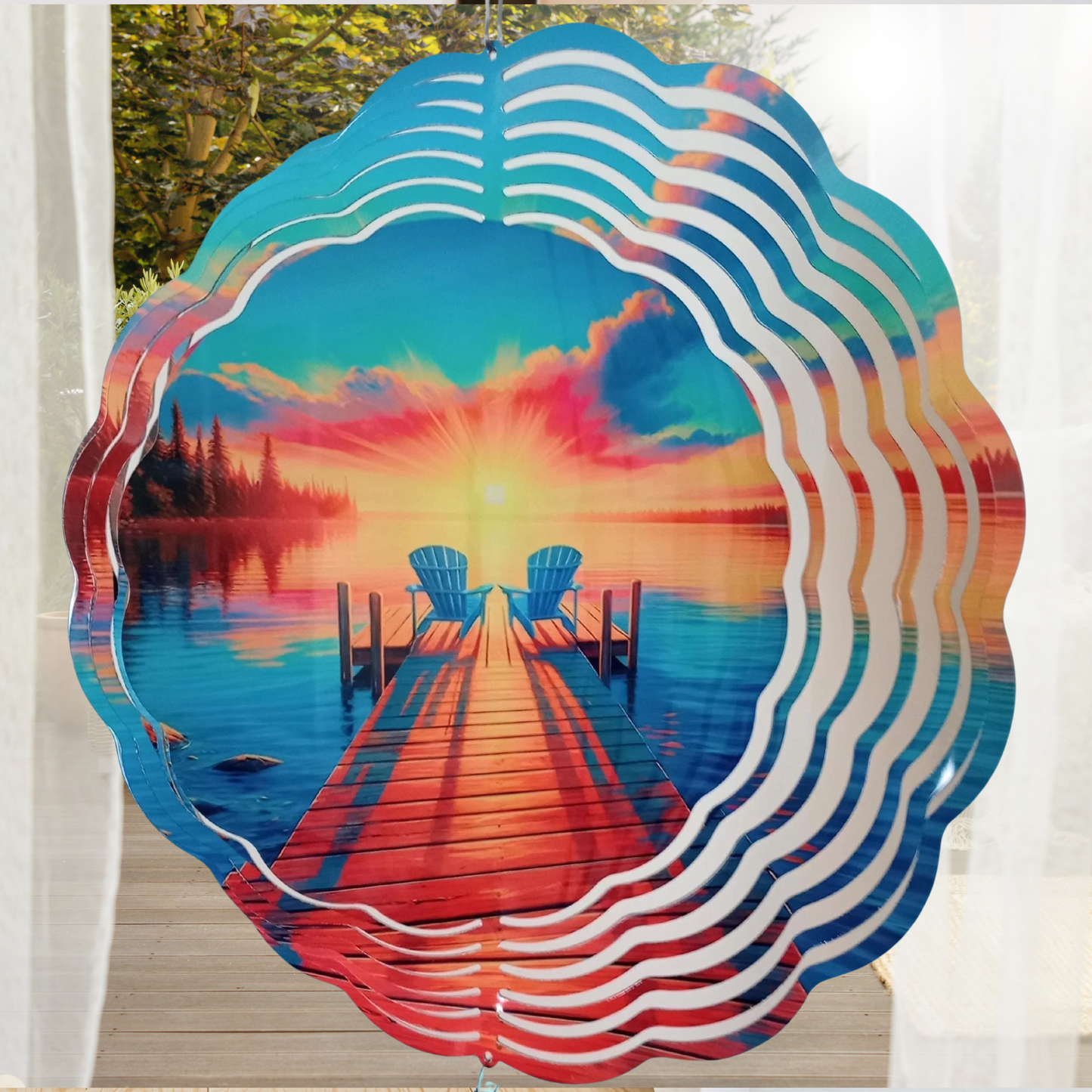 Lake Chairs wind spinner