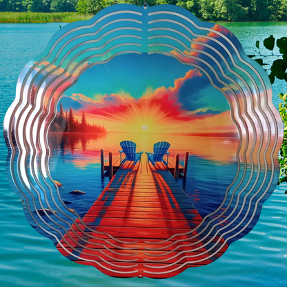 Lake Chairs wind spinner