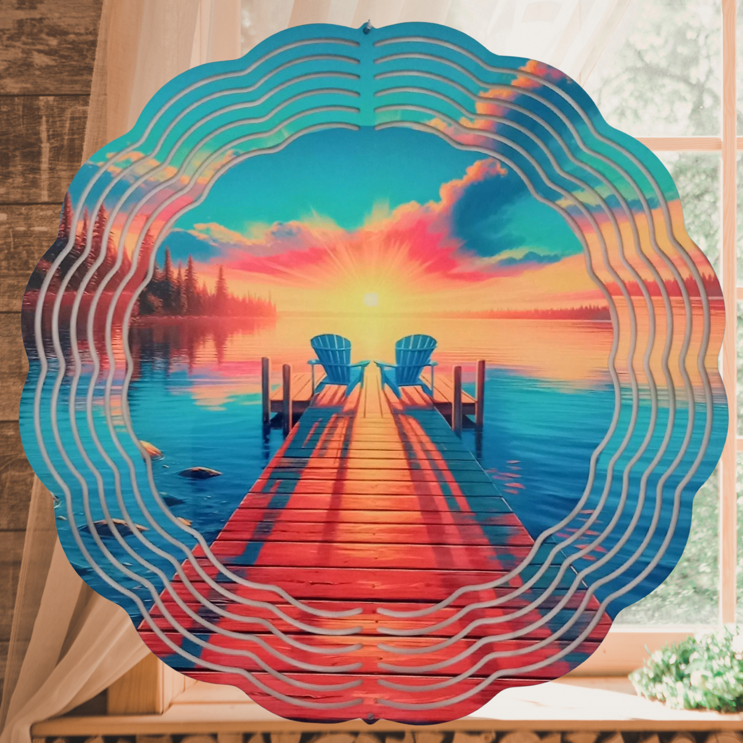 Lake Chairs wind spinner